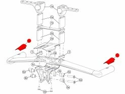 BMC Bouchons De Blocage De Main (x10 Pièces) TM01 - 300826