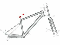 BMC Collier Tige De Selle N°20 URS AL / Roadmachine X AL - 300655