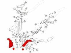 BMC Couvercles Du Prolongateur V-Cockpit TM01 - 300831