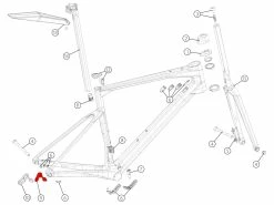 BMC Dropout 58 Patte De Dérailleur 301092 (standard) -Magasin De Pièces SRAM bmc dropout 58 patte de derailleur 301092 standard 5