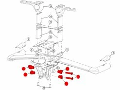 Page de garde -Magasin De Pièces SRAM bmc kit de visserie pour v flat cockpit tm01 300833 1