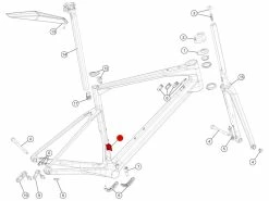 BMC Patte De Dérailleur Avant Roadmachine - 300706