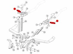 BMC Plaques De Portée Supplémentaires V-Cockpit TM01 - 300877