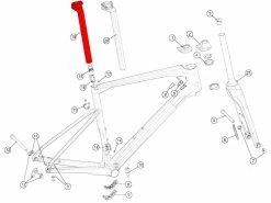 BMC Tige De Selle Carbone 310mm Recul 0mm Roadmachine 01 MY2018 - 301269 -Magasin De Pièces SRAM bmc tige de selle carbone 310mm recul 0mm roadmachine 01 my2018 301269 2