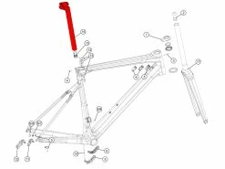 BMC Tige De Selle Teammachine SLR / SLR01 Black MY21 P2P -Magasin De Pièces SRAM bmc tige de selle teammachine slr slr01 black my21 p2p 3